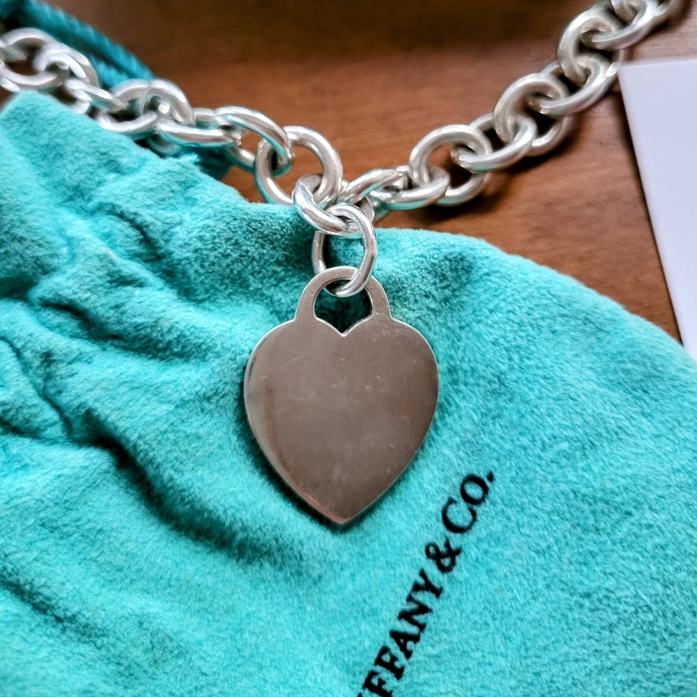 AUTHENTIC Tiffany & Co. Heart Tag Necklace